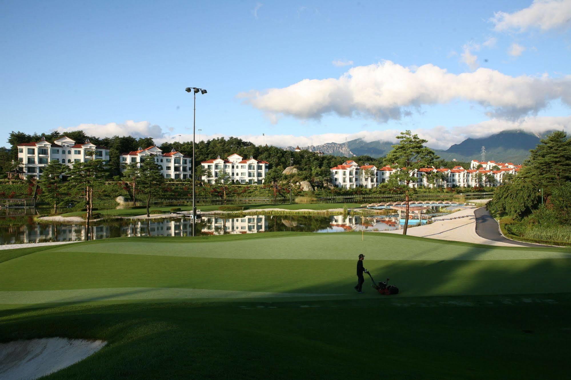 Pineridge Hotel Sokcho Bagian luar foto